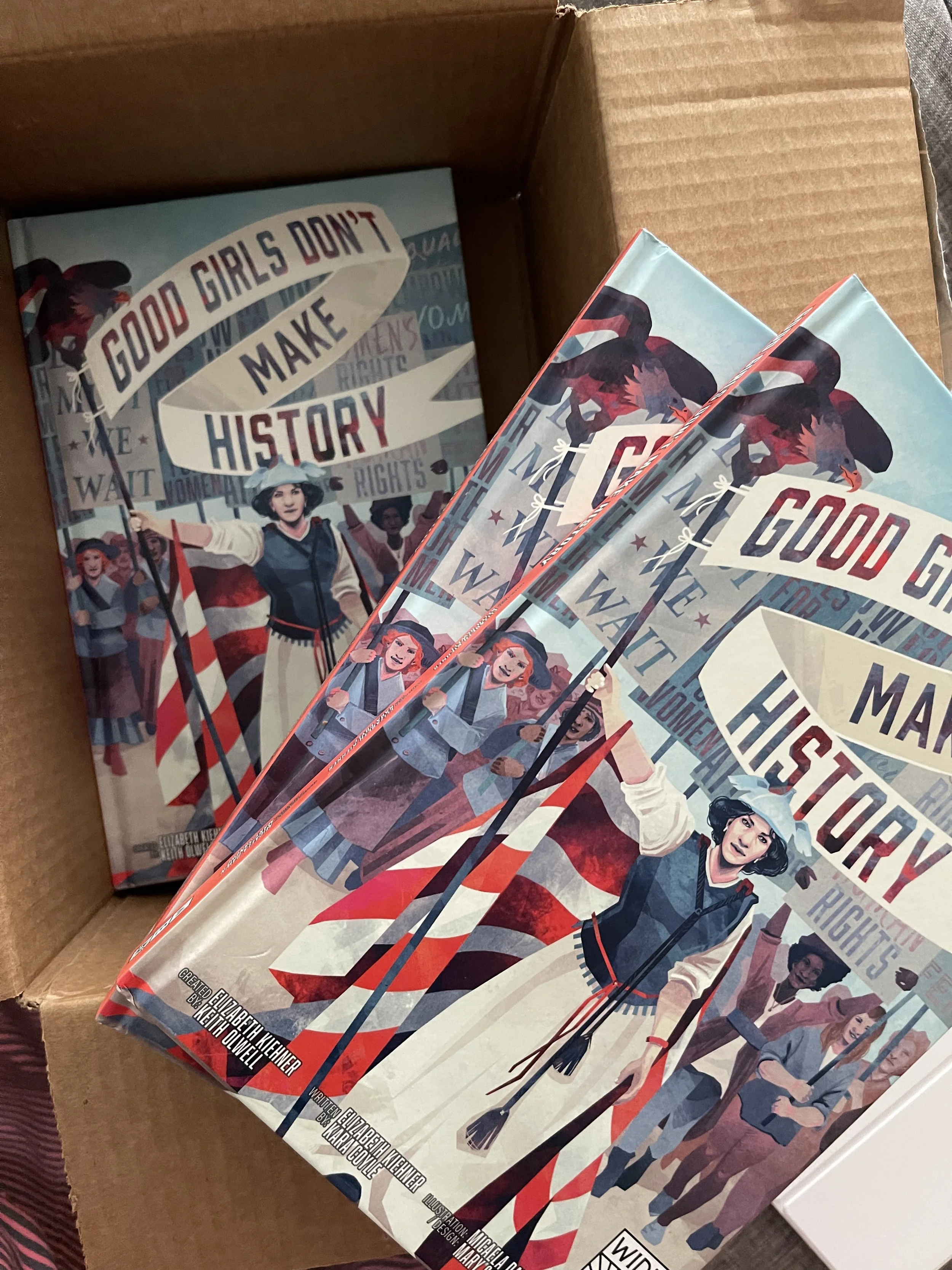 Good Girls Don't Make History book pages