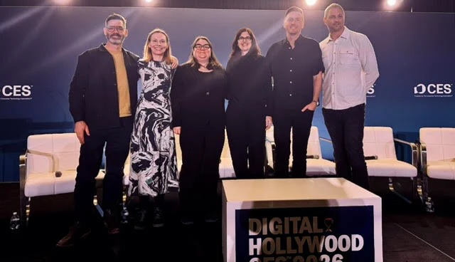 Elizabeth Kiehner on the Digital Hollywood panel at CES 2026